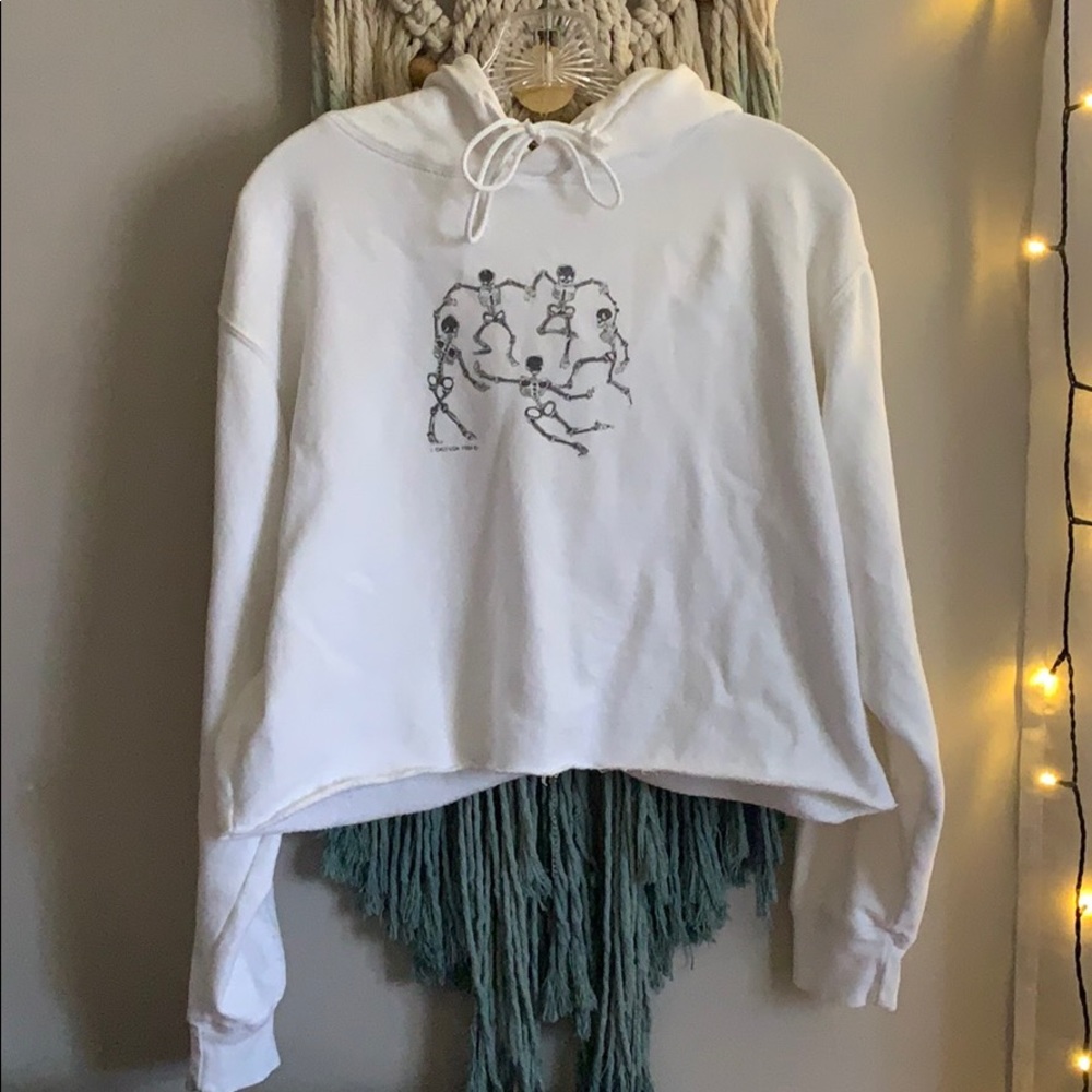 John Galt Cropped Hoodie
